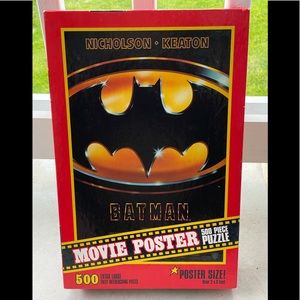 Warner Bros. 500 Piece Puzzle. BATMAN MOVIE POSTER